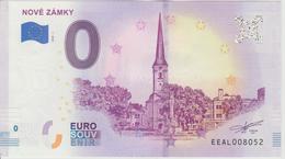 Billet Touristique 0 Euro Souvenir Slovaquie Nové Zamky 2018-1 N°EEAL008052 - Pruebas Privadas