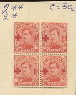 156 10c  153  Neufs * Et ** Cote 30,-E - 1918 Red Cross