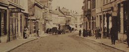 Quiévrain Rue Grande Avec Attelage - Quievrain