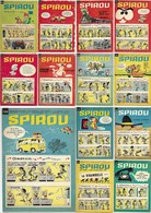 Lot De 13 Spirou, 1962 , Numéros 1238 à 1250 - Loten Van Stripverhalen