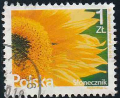 Pologne 2015 Yv. N°4431 - Tournesol - Oblitéré - Used Stamps
