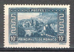 Monaco 1933-37 Landschaften Yvert 133 MLH - Neufs