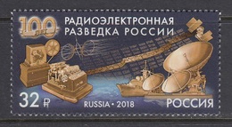 RUSSIA 2018, Russian Military Signals Intelligence Service,# 2365,VF MNH** - Unused Stamps