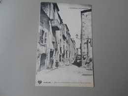 PUY DE DOME AUBIERE RUE DU 4 SEPTEMBRE ET CROIX DE SAINT ANTOINE - Aubiere