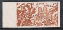 WALLIS-ET-FUTUNA AERIEN N°9 N**  Variété Timbre Non-dentelé - Unused Stamps