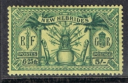 NOUVELLES-HEBRIDES N°99 N* - Unused Stamps