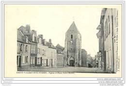 80 SAINT VALERY SUR SOMME - Eglise Et Place Saint Martin - Saint Valery Sur Somme