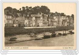80 SAINT VALERY SUR SOMME - Le Quai Blavet - Saint Valery Sur Somme