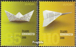 Island 1205-1206 (kompl.Ausg.) Postfrisch 2008 Europa - Unused Stamps