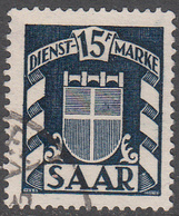 SAAR    SCOTT NO.  034    USED    YEAR  1949 - Servizio