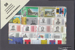 Venezuela 50 Different Stamps - Alla Rinfusa - Monete