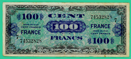 100 Francs -  France - Série 1944 - 7 - N° 74532828 - TB+ - - 1945 Verso Francia