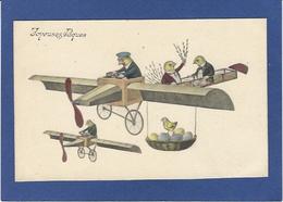 CPA Poussins Non Circulé Type Vienne Viennoise HHIW 863 Aviation - Dressed Animals