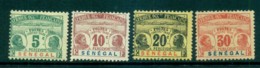 Senegal 1906 Postage Dues Asst MLH Lot73396 - Segnatasse