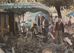 Marchés - Marché Brocante - Métiers - Brocanteur Ferrailleur - Accordéon - Marchés