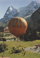 Transports - Montgolfière -  Mürren Suisse - Semaine Internationale Du Ballon Libre - Mongolfiere
