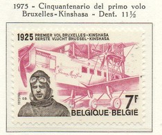 PIA - BELG - 1975 : 50° Anniversario Del Primo Volo Bruxelles-Kinshasa  - (Yv  1777) - Flugzeuge
