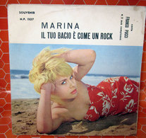 MARINA IL TUO BACIO E' COME UN ROCK SEXY COVER NO VINYL 45 GIRI - 7" - Accessoires, Pochettes & Cartons