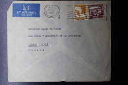 Palestine:  Airmail Cover Tel Aviv  To Cannes Mixed Stamps 1946 - Palästina