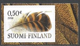 Finland 2016. Scott #1515 (MNH) Feather  *Complete Issue* - Neufs