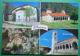 Albania MULTIVIEW "4 Views Of Byzantine Churches", New, UNUSED - Albania