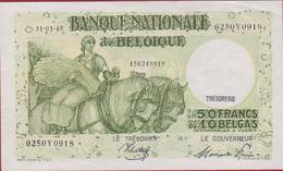 50 Frank 1945 Cinquante Francs 10 Dix Belgas Koninkrijk Royaume De Belgie Belgique Belgium Bankbiljet Banknote Billet - Andere & Zonder Classificatie