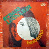 SERGIO LEONARDI BAMBINA  COVER NO VINYL 45 GIRI - 7" - Accessories & Sleeves