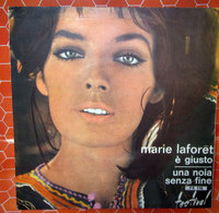 MARIE LAFORET E' GIUSTO AUCUN VINYLE  COVER NO VINYL 45 GIRI - 7" - Accesorios & Cubiertas