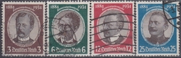 ALEMANIA IMPERIO 1934 Nº 499/02 USADO - Used Stamps