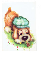 Cpm - Chien Et Petite Tortue - Illustration Humour - - Tartarughe