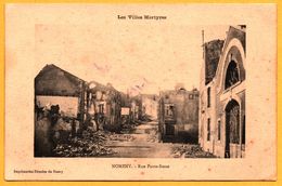 Nomeny - Rue Porte Basse - IMPRIMERIES REUNIES DE NANCY - 1915 - Nomeny