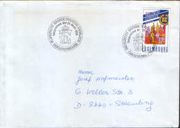 Luxembourg - Letter Circulated In 1990 - Third Direct Elections To The European Parliament,special Cancellation - Storia Postale