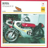 Honda 125 Bicylindre RC 145, Moto De Course, Japon, 1962, La Moto Des Premières Victoires - Sport