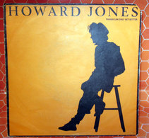 HOWARD JONES THINGS CAN ONLY GET BETTER  COVER NO VINYL 45 GIRI - 7" - Accesorios & Cubiertas