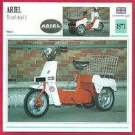 Ariel 50 Cm3 Ariel 3, Scooter De Ville, Grande Bretagne, 1971, Le Fossoyeur De BSA - Deportes
