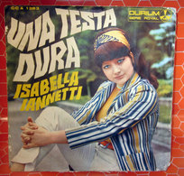 ISABELLA IANNETTI UNA TESTA DURA  COVER NO VINYL 45 GIRI - 7" - Accessories & Sleeves