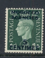 Morocco Agencies 1937 KEVI 5c Opt MLH - Morocco Agencies / Tangier (...-1958)