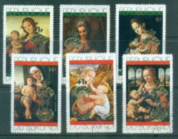 Burundi 1971 Xmas Paintings Opt UNICEF CTO - Altri & Non Classificati