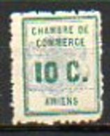 FRANCE - 1909 - TIMBRES DE GREVE - Chambre De Commerce D'Amiens - Andere & Zonder Classificatie