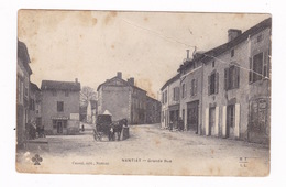 CPA Nantiat (Haute-Vienne), Grande Rue, Début XXe S. - Nantiat