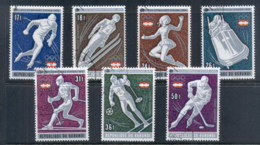 Burundi 1976 Winter Olympics, Innsbruck CTO - Andere & Zonder Classificatie