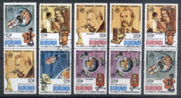 Burundi 1977 Telephone Cent, Alaxander Graham Bell Prs CTO - Other & Unclassified