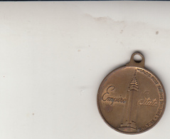 Empire State Building, Medaglia Commemorativa  Grattacielo New York. Anni 80 In Bronzo - Other & Unclassified