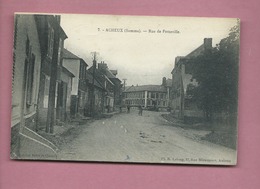 CPA -   Acheux - ( Somme ) -  Rue De Forceville - Acheux En Amienois