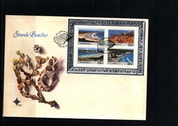 South Africa 1983 Tourism FDC Block - Lettres & Documents