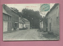 CPA -   Acheux -  Rue D'En-Haut - Acheux En Amienois