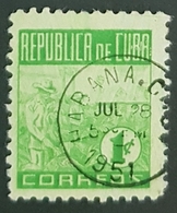 Cuba 1948, Havana Tobacco Industry, Used - Oblitérés