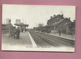 CPA -   Chaulnes  - La Gare  - Vue Intérieure - Chaulnes