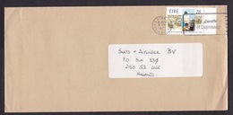 Ireland: Cover To Netherlands, 1993, 1 Stamp, Hospital, Nurse, Health, Cancel Be Aware Of Depression (minor Crease) - Brieven En Documenten