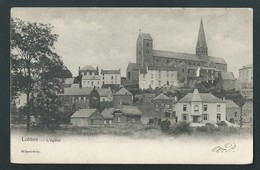 LOBBES. Village, Eglise. Circulé En 1904. 2 Scans. - Lobbes